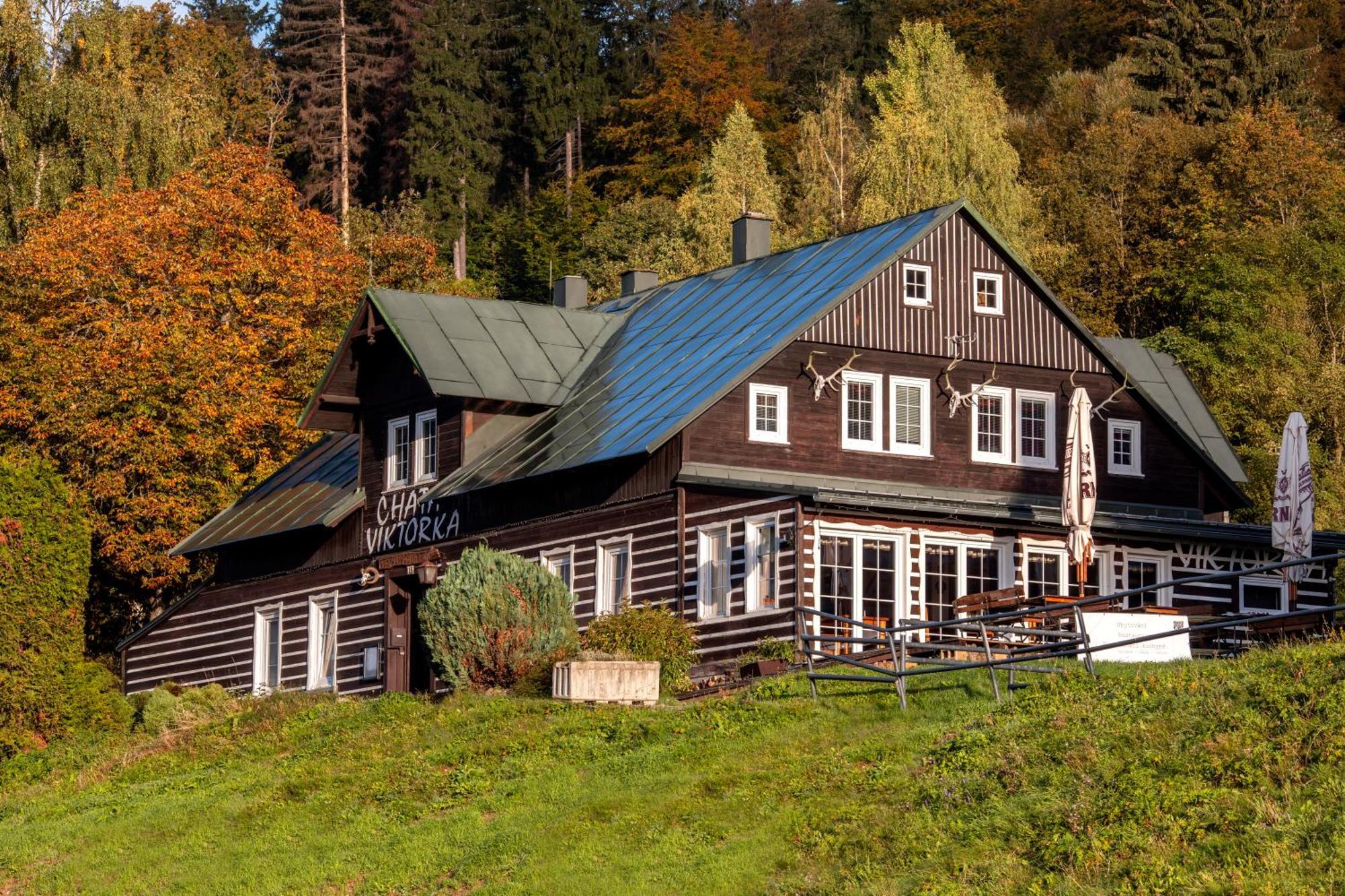 Krkonosska Chata Viktorka Hotel Janske Lazne Exterior photo